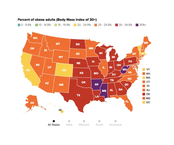 America’s Growing Waistline: Understanding the Factors Behind the Obesity Rate America’s Growing Waistline: Understanding the Factors Behind the Obesity Rate