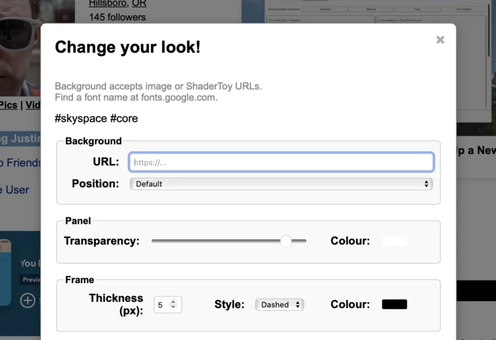 This Site Gives Your Bluesky Profile a MySpace Makeover