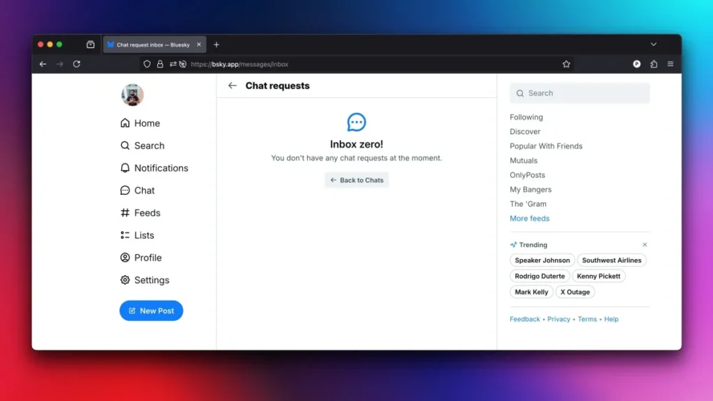Bluesky Now Lets You Hide DMs From Strangers