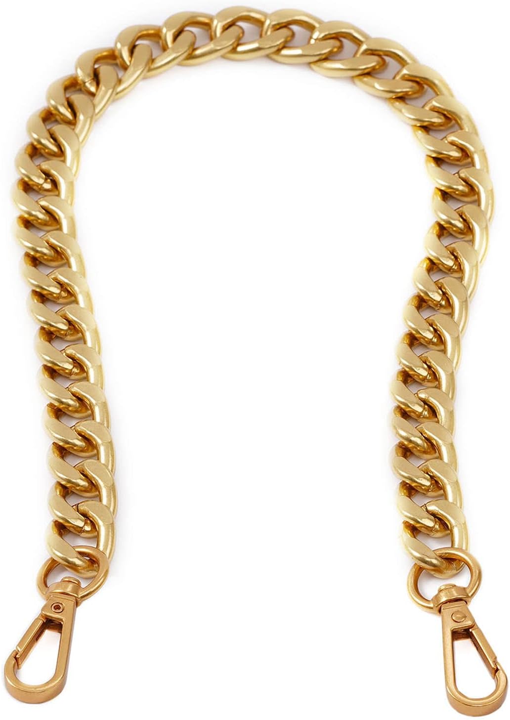 Medium Size Fabulous Metal Shoulder Crossbody Purse Strap Replacement Bag Chain Accessories (18‘’, Antique Gold)