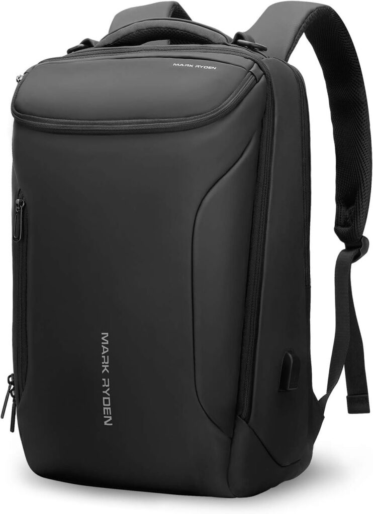 Muzee Backpack for Men Travel Backpack Flight Approved Fits 17 Inch Laptop and Tech Gear, With USB Plug Muzee Backpack for Men Travel Backpack Flight Approved Fits 17 Inch Laptop and Tech Gear, With USB Plug