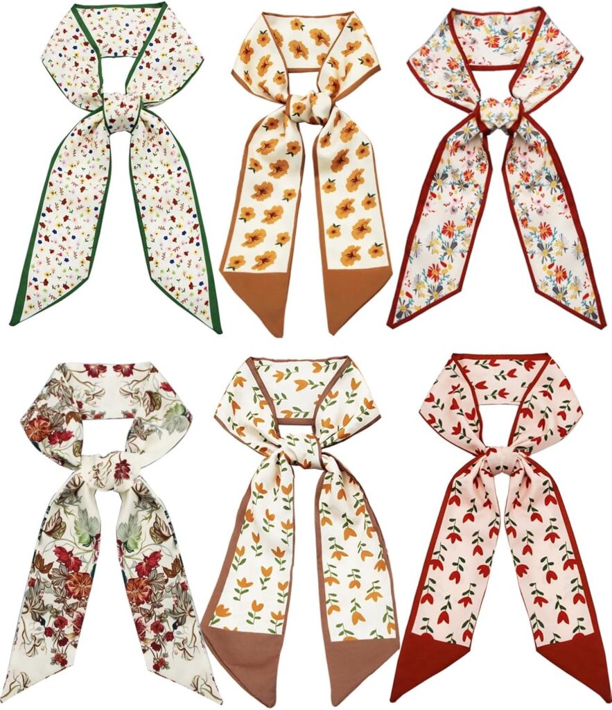 Purse Scarf Handbags For Women Skinny Hair Neck Accessories Scarves With Bag Scarfs Handle Fashion Lightweight