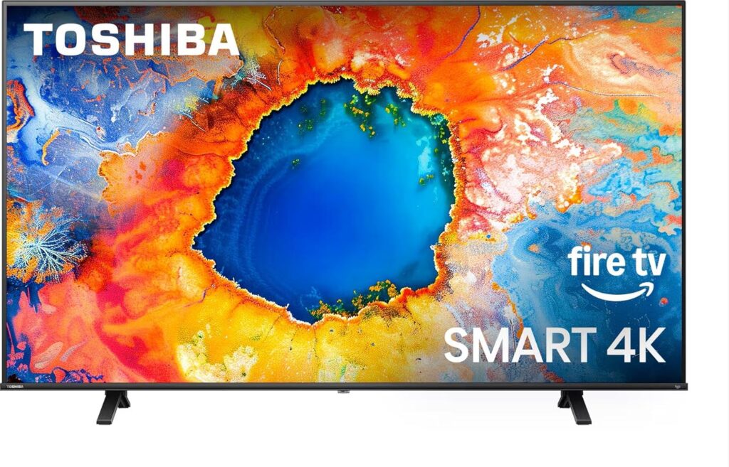 Toshiba 43-inch Class C350 Series LED 4K UHD Smart Fire TV with Voice Remote with Alexa (43C350NU)
