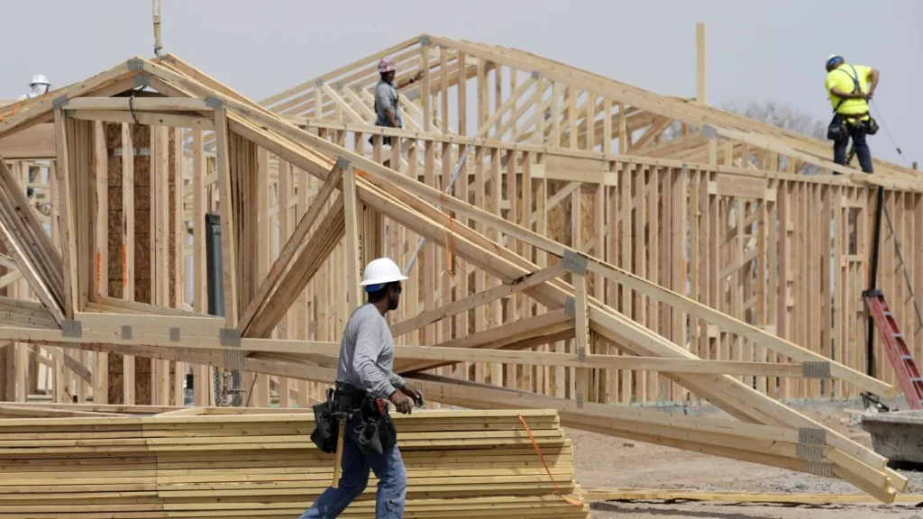 House gross sales and development droop within the face of confusion : NPR