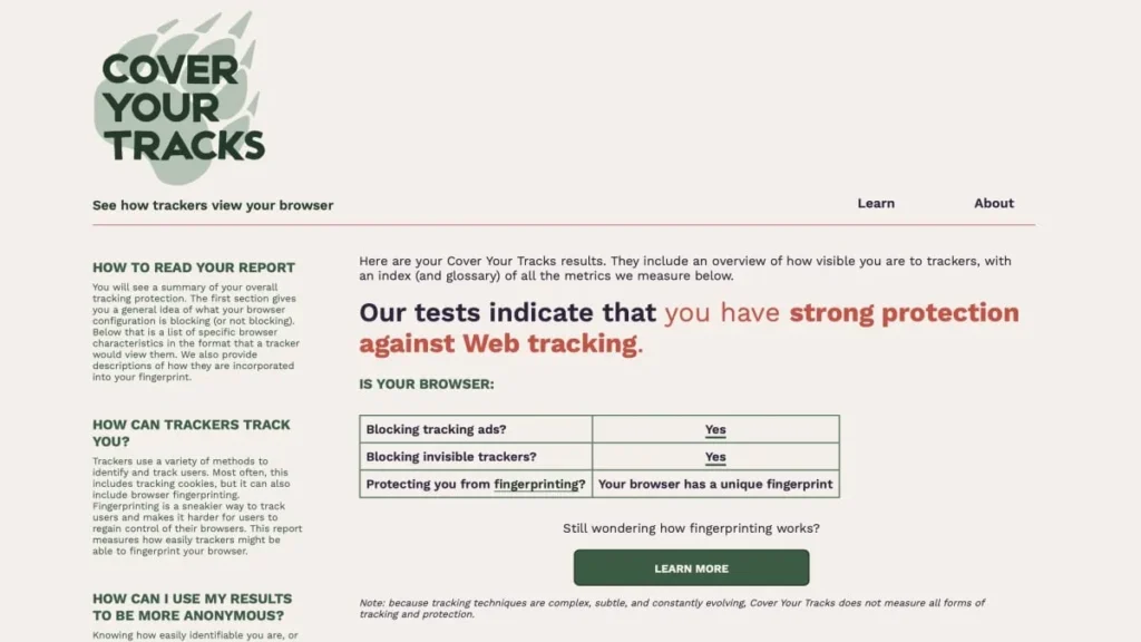 I Old ‘Safe Your Tracks’ to See What’s Following Me On-line, and Yikes