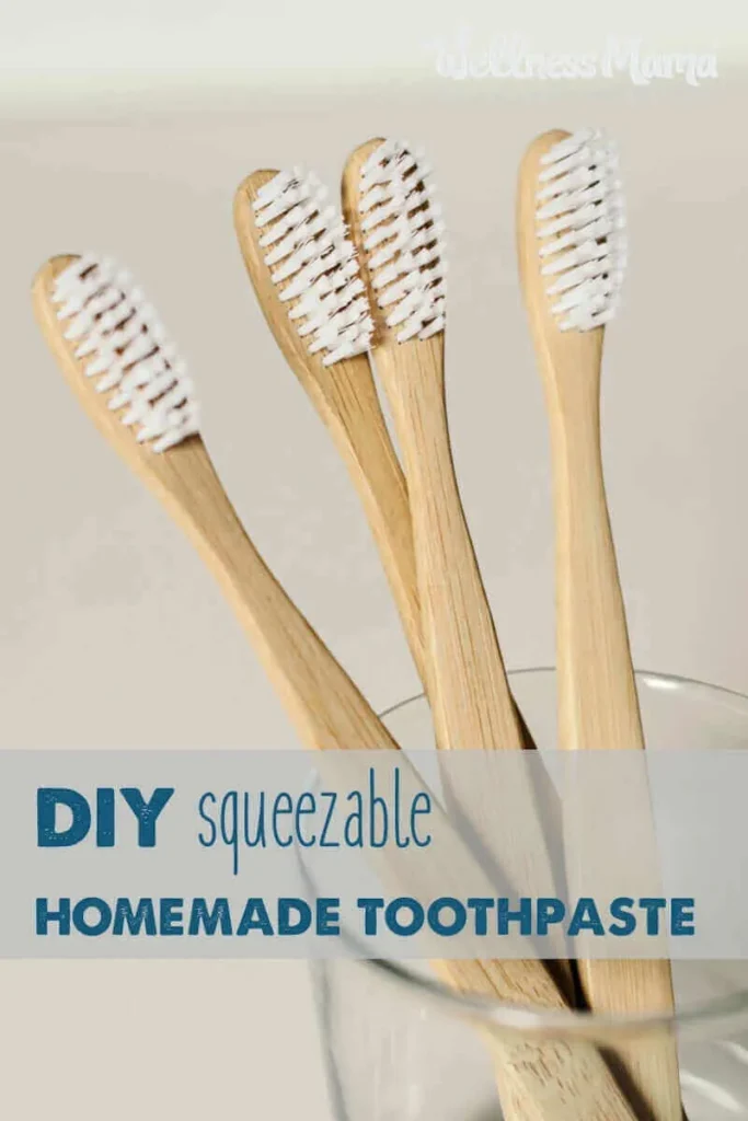 Squeezable Selfmade Toothpaste