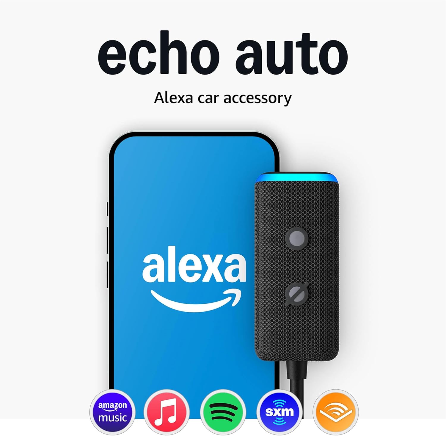 Amazon Echo Auto (newest model), Add Alexa to your car