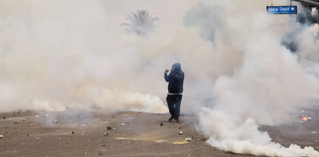 From Kent Surrounding to Los Angeles, the usage of military to police civilians is a high-risk technique