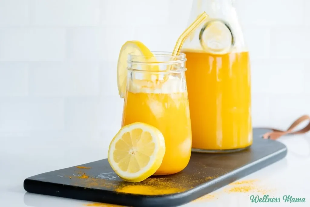 Iced Turmeric Lemonade Recipe Iced Turmeric Lemonade Recipe