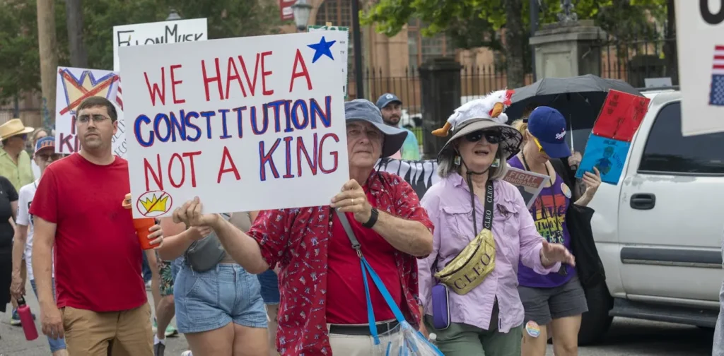 Thousands and thousands rally in opposition to authoritarianism, occasion the White Space portrays protests as blackmails – a political scientist explains