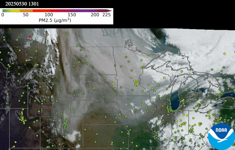 Which wildfire smoke plumes are hazardous? Untouched satellite tv for pc tech can map them in 3-d for wind attribute indicators at community scale