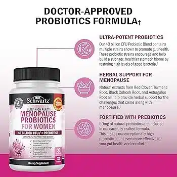 Our Favourite Probiotics for Girls Then Menopause