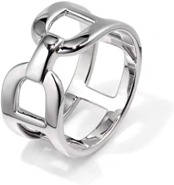 Chunky Chain Silk Scarf Clip for Women Girls Minimalist Silver-Tone Wide Band Statement Buckle Wrap Fashion Punk Link Shawl Scarves Clasp Dress Accessories Jewelry