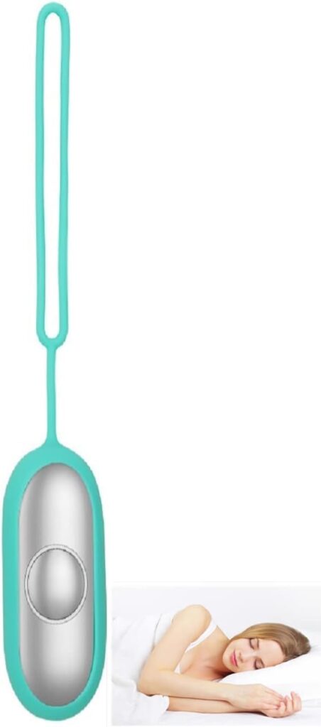 Intelligent Sleep Aid Machine with Adjustable Pressure for Anxiety Relief, Improving Sleep and Fast Asleep – Blue