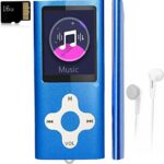 Mp3 Player,Music Player with a 16 GB Memory Card Portable Digital Music Player/Video/Voice Record/FM Radio/E-Book Reader/Photo Viewer/1.8 LCD