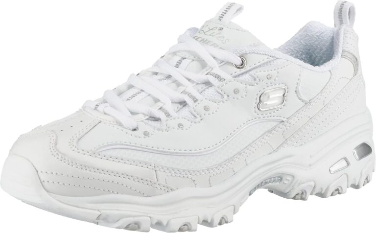 Skechers Women’s D’Lites Fresh Start Memory Foam Lace-up Sneaker Fashion