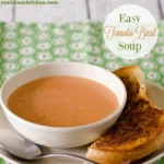 Easy Tomato Basil Soup (Stovetop or Rapid Pot)
