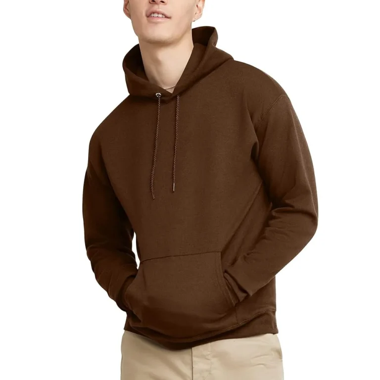 Hanes EcoSmart Hoodie, Midweight Fleece, Pullover Hooded Sweatshirt for Men
