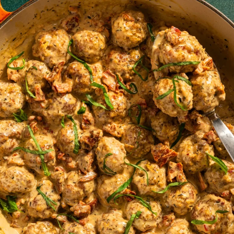 Marry Me Hen Meatballs