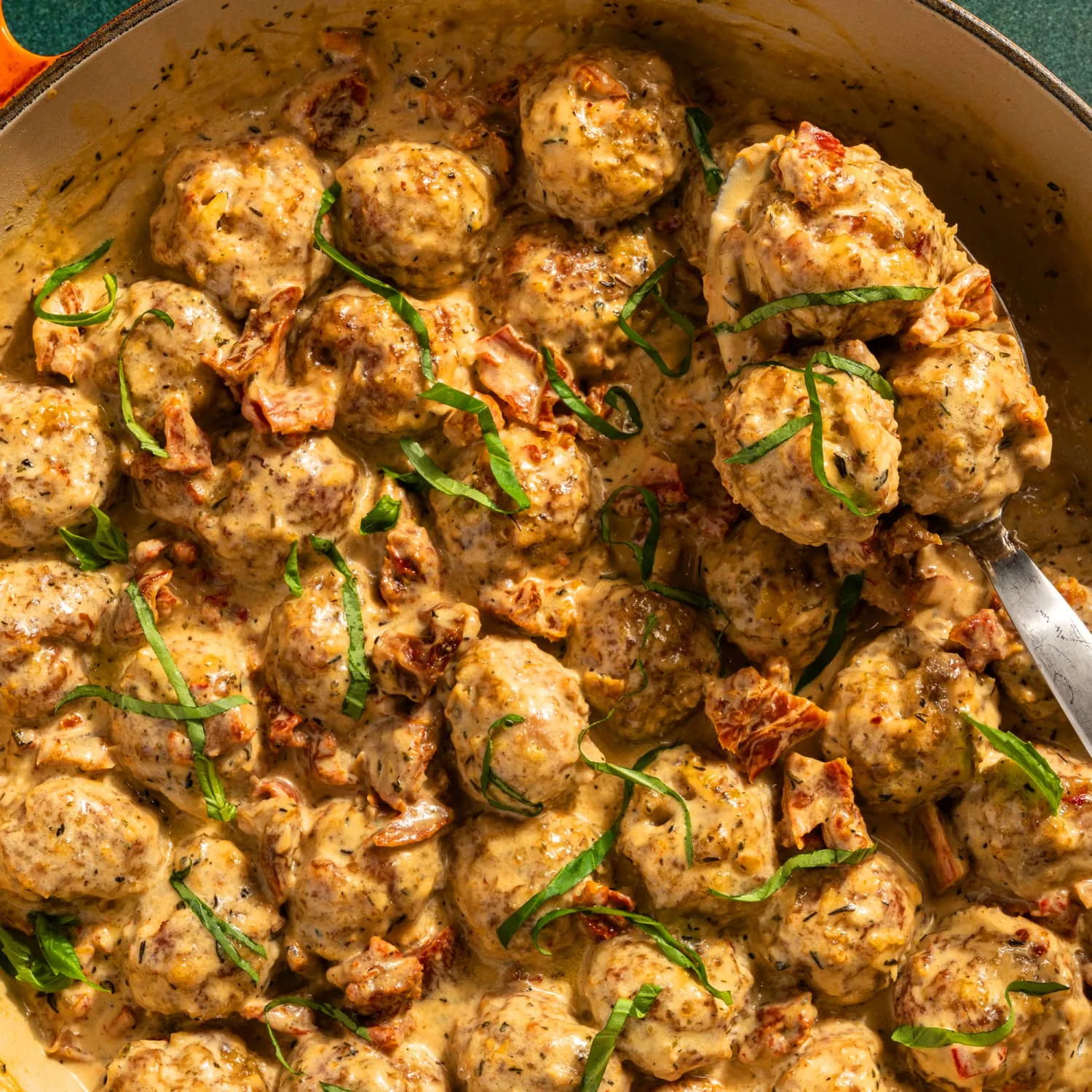 Marry Me Hen Meatballs