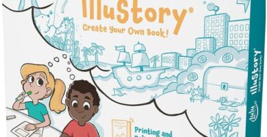 Lulu Jr. Illustory Book Making Kit, Multicolor Lulu Jr. Illustory Book Making Kit, Multicolor