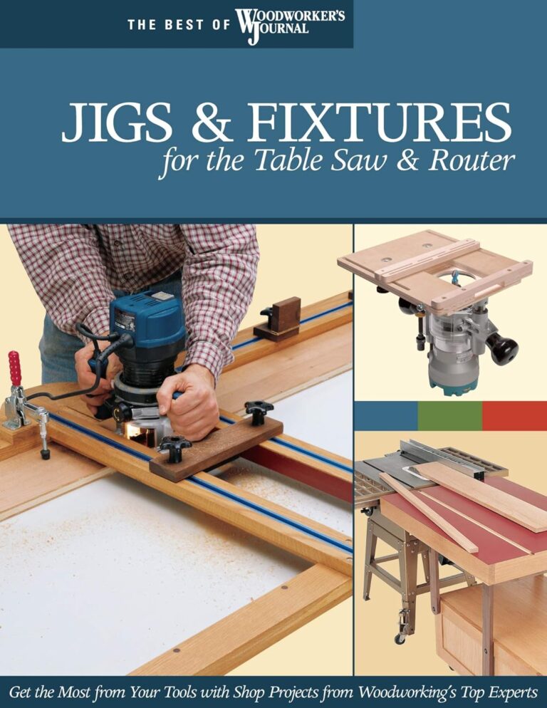 Jigs & Fixtures for the Table Saw & Router: Get the Most from Your Tools with Shop Projects from Woodworking’s Top Experts (Fox Chapel Publishing) 26 Innovative Designs (Best of Woodworker’s Journal)