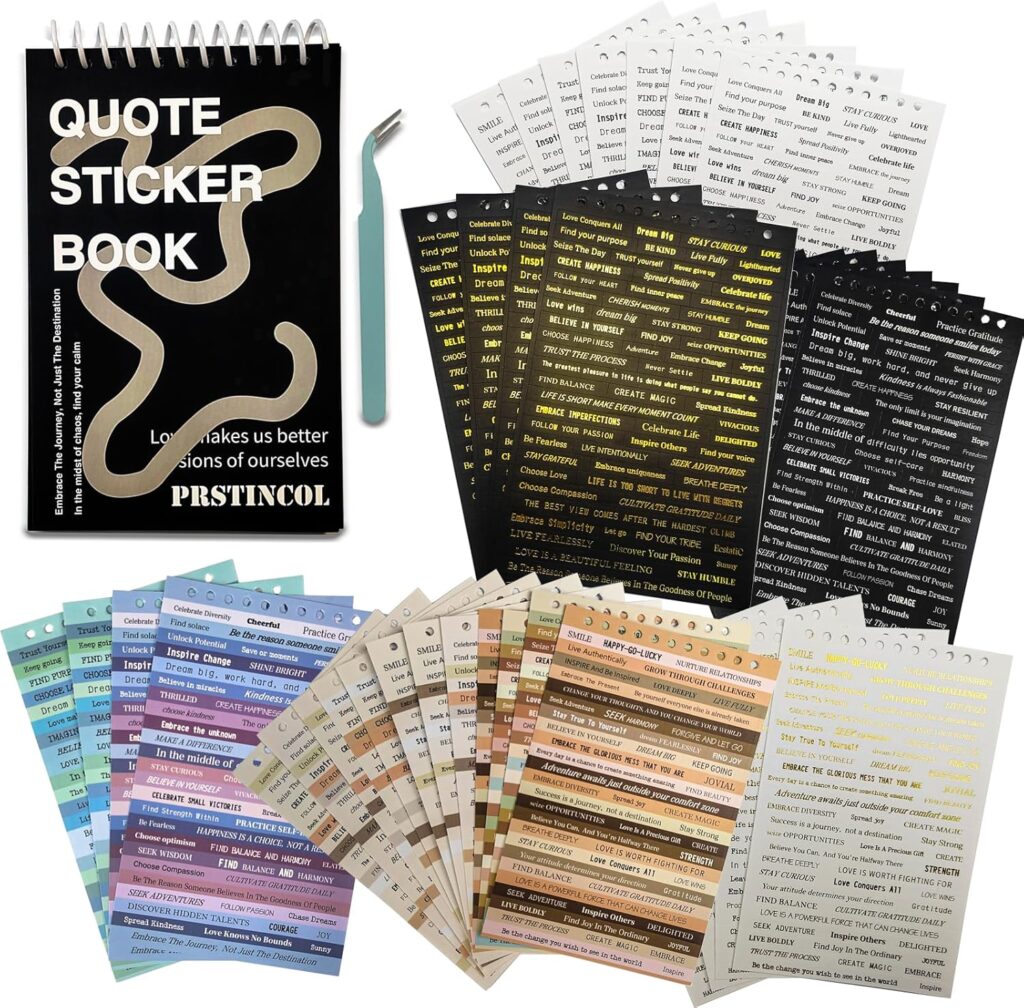 2370 Pcs Word Stickers for Journaling,40 Sheets Quote Stickers Gold Foil Small Talk Stickers for Junk Journal Craft,Scrapbooking Supplies for Bullet Journal Scrapbooking DIY Craft Card Making 2370 Pcs Word Stickers for Journaling,40 Sheets Quote Stickers Gold Foil Small Talk Stickers for Junk Journal Craft,Scrapbooking Supplies for Bullet Journal Scrapbooking DIY Craft Card Making