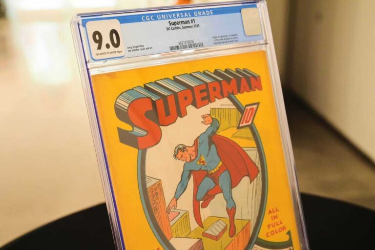 A rare Superman comic book fetched 9 million dollars : NPR