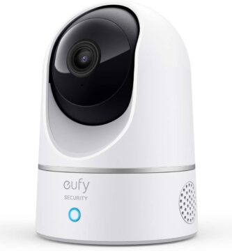 eufy Security Indoor Cam E220, Camera for home Security, Pan & Tilt, Dog/Pet Camera, 2K Wi-Fi Plug-in, Motion Tracking, Motion Only Alerts, Night Vision, HomeBase 3 Compatible, Voice Assistant Support eufy Security Indoor Cam E220, Camera for home Security, Pan & Tilt, Dog/Pet Camera, 2K Wi-Fi Plug-in, Motion Tracking, Motion Only Alerts, Night Vision, HomeBase 3 Compatible, Voice Assistant Support