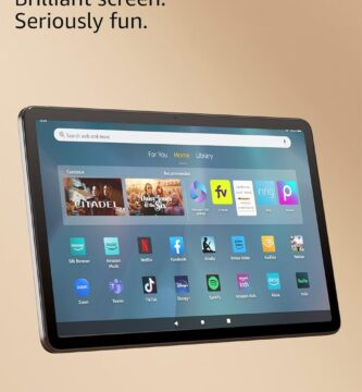 Like-New Amazon Fire Max 11 tablet (newest model) vivid 11” display, all-in-one for streaming, reading, and gaming, 14-hour battery life, optional stylus and keyboard, 64 GB, Gray
