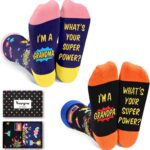 HAPPYPOP Gifts for Women Men – Aunt Uncle Grandparent Parent Socks, Mothers Father Day Socks