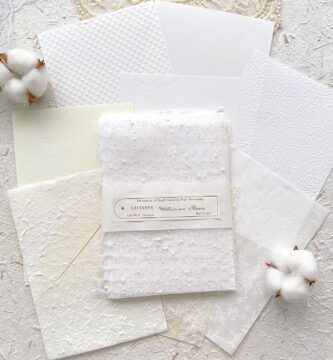 30 sheets A5 Unique Textured Scrapbook Paper&Mesh Fabric set – Handmade Craft Mulberry Special Paper Mix for Wedding Bridal Scrapbooking Junk Journaling Supplies Card Materials Collage, 5.8×8.2 Inches