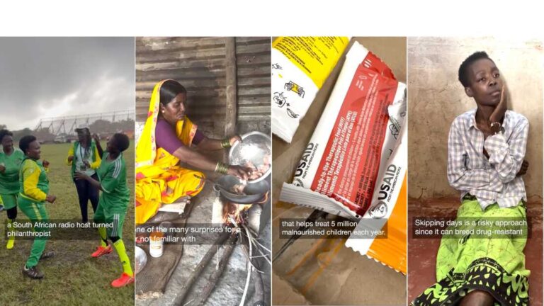 Plumpy’Nut, aid cuts, soccer grannies : Goats and Soda : NPR