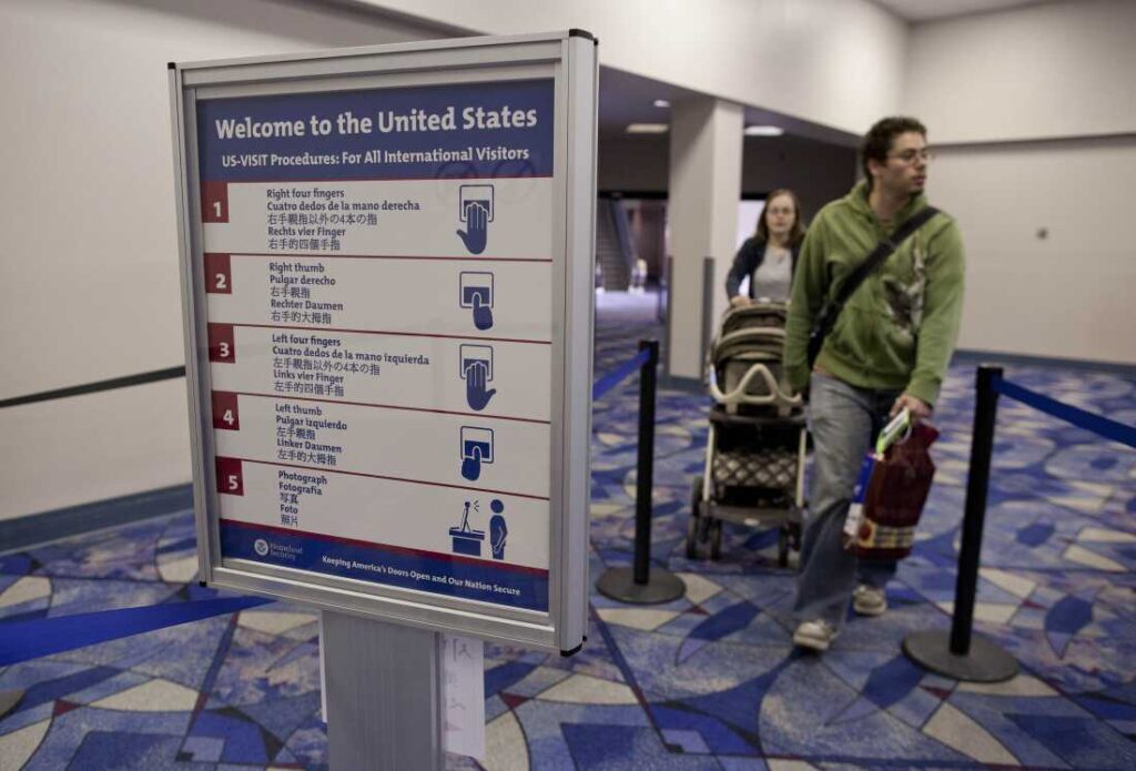 U.S. looks to scour foreign tourists’ social media : NPR