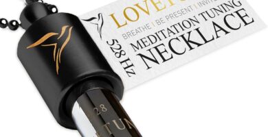 LOVETUNER 528Hz Breathing Necklace for Stress Relief, Mindfulness & Meditation | Sound Healing Whistle for Anxiety, Focus, Calm & Relaxation | Emotional Wellness, Inner Peace & Balance Necklace