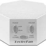Adaptive Sound Technologies LectroFan Classic White Noise Machine – Global Power Edition with Adaptors for US, UK & EU – 20 Non-Looping Fan & White Noise Variations – White