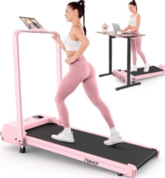 FUNMILY Upgrade Walking Pad Folding Treadmill with 12%/15% Incline & Handle Bar, 3.5HP Foldable Under Desk Compact Treadmills for Home/Office/Gym, 400+lb Capacity, Shock Absorption FUNMILY Upgrade Walking Pad Folding Treadmill with 12%/15% Incline & Handle Bar, 3.5HP Foldable Under Desk Compact Treadmills for Home/Office/Gym, 400+lb Capacity, Shock Absorption
