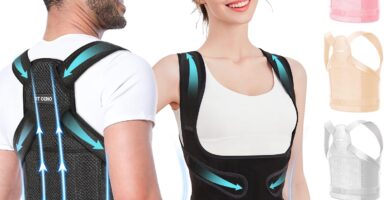 Fit Geno Back Brace Posture Corrector for Women and Men, Shoulder Straightener, Adjustable Full Back Support, Upper and Lower Back Pain Relief – Scoliosis, Hunchback, Hump, Thoracic, Spine Corrector Fit Geno Back Brace Posture Corrector for Women and Men, Shoulder Straightener, Adjustable Full Back Support, Upper and Lower Back Pain Relief – Scoliosis, Hunchback, Hump, Thoracic, Spine Corrector
