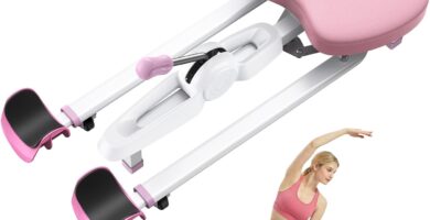 MERACH Split Machine, Leg Stretcher for Flexibility, 180° Stretching Equipment with 6-Level Length Adjustment & Comfortable Pad, Home Stretch Machine for Dance, Gymnastics, 300lbs Capacity