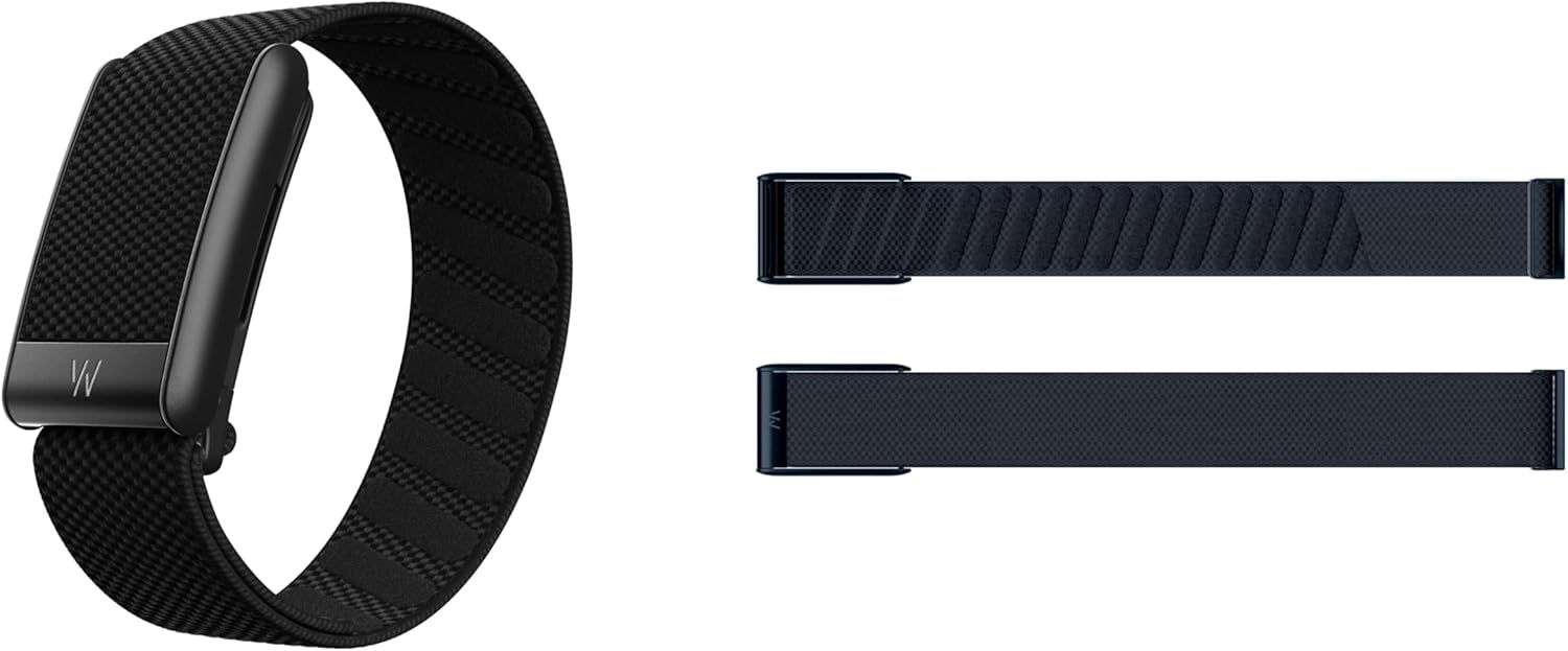 WHOOP Peak Bundle – WHOOP 5.0 Health & Fitness Wearable with 12-Month Membership + SuperKnit Wristband – 24/7 Activity, Sleep, HRV & Stress Tracker with Healthspan Insights – Midnight