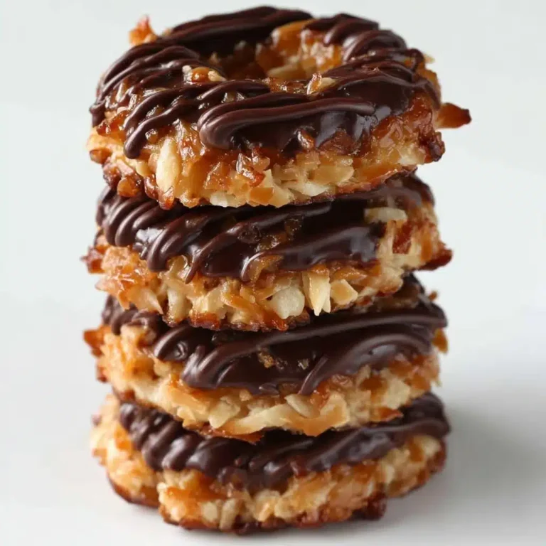 Healthier Homemade Samoas Cookies Recipe