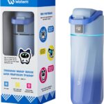 BOOST Smart Water Bottle with Reminder & Tracker, 16oz Kids Water Bottle for School, DIY Refrigerator Magnets, BPA-Free Vacuum Insulated Stainless Steel, Ideal Gift for Christmas, New Year