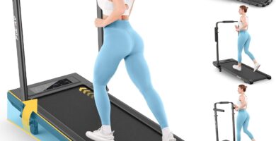 FUNMILY Upgrade Walking Pad Folding Treadmill with 12%/15% & Handle Bar, 3.5HP Foldable Under Desk Compact Treadmills for Home/Office/Gym, 400+lb Capacity, Shock Absorption FUNMILY Upgrade Walking Pad Folding Treadmill with 12%/15% & Handle Bar, 3.5HP Foldable Under Desk Compact Treadmills for Home/Office/Gym, 400+lb Capacity, Shock Absorption