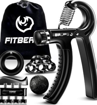 FitBeast Grip Strengthener Forearm Strengthener Hand Grips Strengthener Kit – 5 Pack Adjustable Resistance