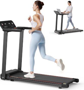 Foldable Treadmill with LCD Display – 2.5HP Quiet Motor Under Desk Electric Treadmill, 300 lbs Capacity, Shock Absorption for Home Office, US Plug Foldable Treadmill with LCD Display – 2.5HP Quiet Motor Under Desk Electric Treadmill, 300 lbs Capacity, Shock Absorption for Home Office, US Plug