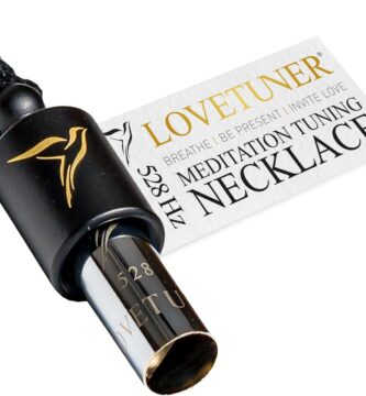 LOVETUNER 528Hz Breathing Necklace for Stress Relief, Mindfulness & Meditation | Sound Healing Whistle for Anxiety, Focus, Calm & Relaxation | Emotional Wellness, Inner Peace & Balance Necklace