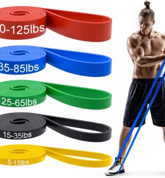 Pull Up Bands, Resistance Bands, Pull Up Assistance Bands Set for Men & Women, Exercise Workout Bands for Working Out, Body Stretching, Physical Therapy, Muscle Training