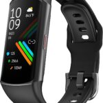 Smart Watch Fitness Tracker with 24/7 Heart Rate, Blood Oxygen Blood Pressure Monitor Sleep Tracker 120 Sports Modes Activity Trackers Step Calorie Counter IP68 Waterproof for Andriod iPhone Women Men