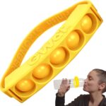 Water Bottle Hydration Tracker – Daily Water Reminder & Goal Setter – Reusable Silicone Band for Fitness, Weight Loss & Hydration Tracking