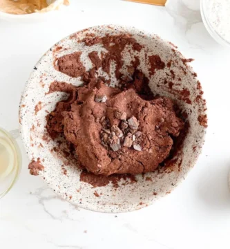 High Protein Brownie Batter Bites